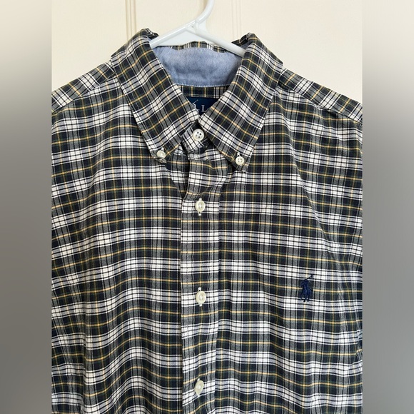 Polo Ralph Lauren Men's Plaid Button Down Dress Shirt Size M - Picture 4 of 5